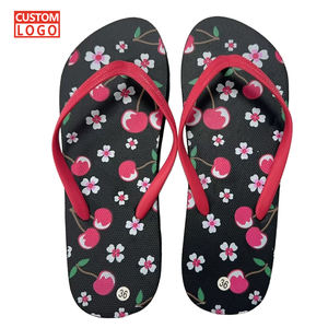 Sandalias planas <span class=keywords><strong>hawaianas</strong></span> personalizables de verano, zapatillas estampadas con logo para mujer, zapatos de playa, zapatillas de PE, <span class=keywords><strong>chanclas</strong></span> - Product Image 1