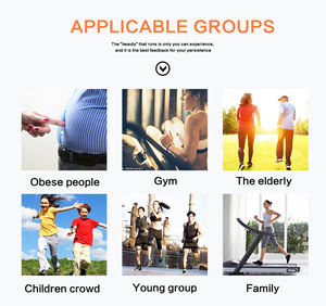 CIAPO X2 수동 접이식 전기 디딜 방아 스포츠 피트니스 스마트 디딜 방아 전문 상업용 디딜 방아 판매 - Product Image 3