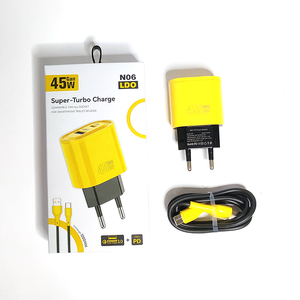 Nuovo prodotto 2 in 1 <span class=keywords><strong>A</strong></span> + <span class=keywords><strong>C</strong></span> 20w USB & tipo <span class=keywords><strong>C</strong></span> caricabatterie con Micro tipo <span class=keywords><strong>C</strong></span> cavo adattatore per caricabatterie <span class=keywords><strong>A</strong></span> muro di ricarica rapida - Product Image 5
