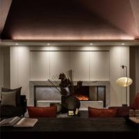 Meuble TV moderne réglable en bois massif sur mesure pour villa/appartement/appartement-trois pièces |   Meubles de salon GOONUO, fabrication directe d'usine, design de précision