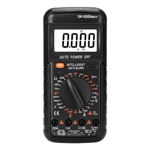 Multimètre numérique Fnagkglr Sk-9205max 1000v Dc 20a Ac, arrêt automatique, testeur électrique multifonction intelligent - Product Image 1