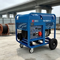 Generator Diesel YC18GF-3 Daya Terpasang 18kW Maksimum 20kW 9 Jam Operasi Berkelanjutan Tipe Terbuka dengan AVR