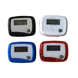 Emaf nhà máy khuyến mại CE LCD đi bộ Bước khoảng cách đếm xách tay mini Battery Operated 2D Pedometer - Product Image 4