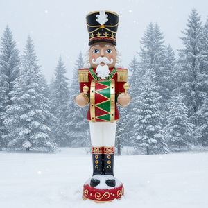 <span class=keywords><strong>Casse</strong></span>-<span class=keywords><strong>noisette</strong></span> <span class=keywords><strong>de</strong></span> Noël en plastique <span class=keywords><strong>de</strong></span> 150 cm avec tambour jouant - Product Image 3