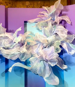 Instalación Artística de Papel Gigante Realista J-029 para Bodas, Decoración de Fondo para Eventos a Gran Escala, Flor Gigante - Product Image 1