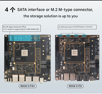 Radxa ROCK 5 ITX RK3588 Octa-Core-CPU Mini-ITX-Motherboard LPDDR5 8K