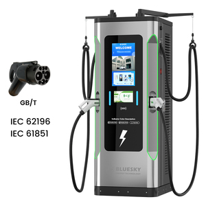 Bluesky Doppelte GB/T DC Auto Schnell Ladesäule Kommerziell EV Ladestation 60kW 120kW 160kW Schnelle Ladelösungen Anbieter - Product Image 3