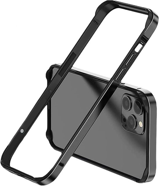 For iPhone 16 15 14 13 Case Shockproof Aluminum Frame Metal Bumper Frame Slim Hard Soft Inner Bumper Case for iPhone 16 Pro Max