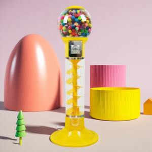Китайский хит продаж: оптовая продажа от производителя — автомат для конфет, шариков и игрушек в капсулах (спиральный, настольный) - Product Image 2