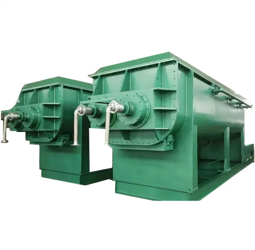 Specialized Hollow Blade Dryer for Controlled Drying of Organic Solvents and Resins