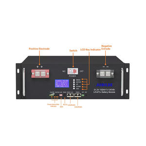 Baterai Lithium sistem penyimpanan energi rumah lifepo4 200Ah 100Ah 24v 48v baterai lifepo4 sel 25.6v baterai lithium ion - Product Image 2