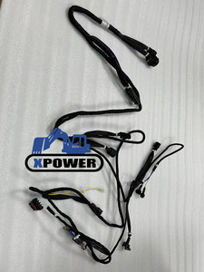 21Q6-18200-C02 Excavator Monitor Gauge Wire <b>Harness</b> 21Q618200C02 For R300-9S R210LC-9 R220LC-9SWiring <b>Harness</b> <b>Black</b> - Product Image 6