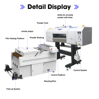 Imprimante DTF haute précision 9 couleurs I3200-A1 60 cm pour transfert sur T-shirt, nouvelle machine d'impression textile DTF rouleau-à-rouleau 60 cm