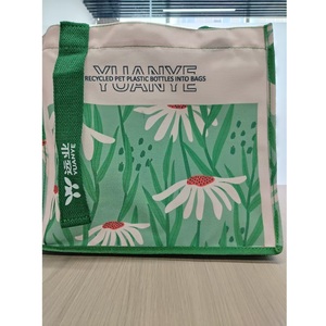 Bolsa de lona de poliéster estilo compras, origen Vietnam, con cierre de hombro, OEM ODM, color personalizado - Product Image 4