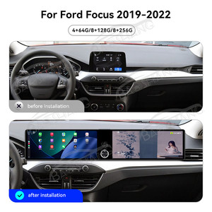 Baoshang Dual12.3 'Android13 자동차 라디오 카플레이 포드 포커스 2019-2022 멀티미디어 GPS 네비게이션 음성 제어 카플레이 - Product Image 2