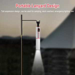 ไฟฉาย LED แบบพกพา ชาร์จซ้ำได้ กันน้ำ อเนกประสงค์ แสงส่องไกล แรงสูง สำหรับใช้ในบ้านและกลางแจ้ง เพื่อความปลอดภัย - Product Image 5