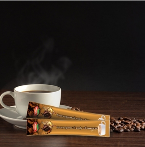 YUMMO Café Instantané Mélangé Tongkat Russe 20g Sachets en Poudre par Boîte Crème Sucre Acide Café Instantané Amer Certifié Halal - Product Image 5