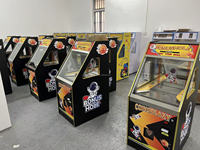 Mini borne d'arcade de luxe pour machine à jetons avec distributeur de billets, garantie 1 an, version anglaise