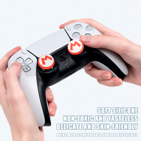PS5 Silicone Thumb Stick Grips Analog Cover Case Joystick Button Protector Pour Play-Station5/X-one Series/PS4 Gamepad Controller