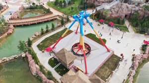 Outdoor-Spielplatzgeräte Vergnügungspark-Attraktionen Großer Pendelkarussell - Product Image 6