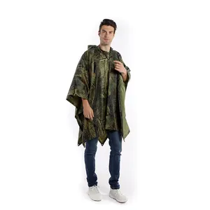 Factory In Stocks PVC Waterproof Long Motorcycle Raincoat Bike Raincoat For Men