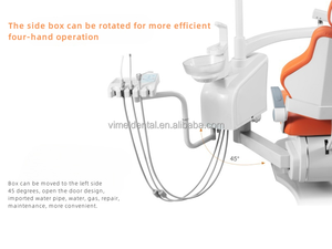 Lusso <span class=keywords><strong>A5000</strong></span> ospedale medico/clinica integrale unità dentale sedia con riflettere lampada a LED e sgabello dentista per Audlt/Kids - Product Image 4