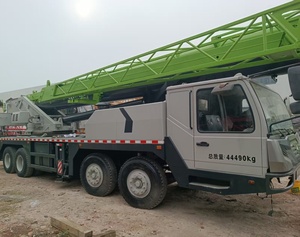 Exportation à prix réduit de grues de camion d'occasion originales de 55 tonnes, moteur Weichai Stage III et 4 essieux, applications de levage polyvalentes, 4000h - Product Image 4