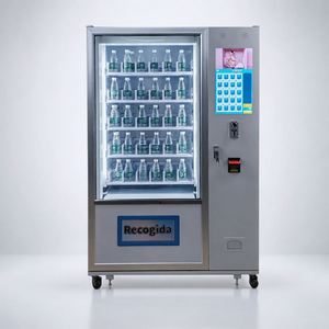 Nueva Máquina Expendedora Automática de Alimentos Enlatados Personalizada con Pantalla Publicitaria, Máquina Expendedora LED para Aeropuertos y Centros Comerciales - Product Image 4