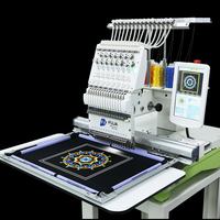 Fujiwara — machine de broderie portative à tête unique, pour t-shirt, chapeau, broderie plate
