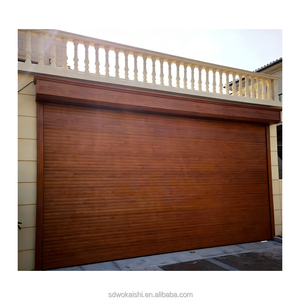 Portes de <span class=keywords><strong>garage</strong></span> automatiques en fer, télécommandées électriquement, isolées, sectionnelles, design villa, entrée entrepôt, économie d'énergie - Product Image 3