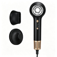 Sèche-cheveux compact au design unique, moteur BLDC haute vitesse, multi-styler, styler à air chaud, mini sèche-cheveux, sèche-cheveux professionnel