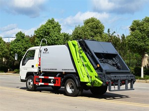 Camion compacteur de déchets Foton 4X2 fabriqué en Chine pour les services de collecte des déchets municipaux - Product Image 5