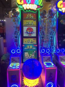 World Tour game Mall Coin Operated Arcade Redemption ticket Machines Kid <span class=keywords><strong>Magic</strong></span> Roll Ball game Machine English Language game - Product Image 5