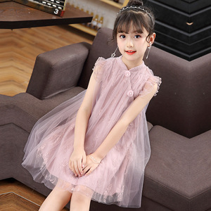 I prodotti più venduti al <span class=keywords><strong>mondo</strong></span> bellissime ragazze estive in Chiffon per produttori di abbigliamento per bambini cina - Product Image 2