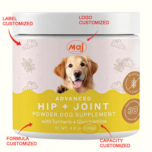 Integratore in Polvere di Glucosamina per Cani: Sollievo dal Dolore Articolare e Vitamine per Artrite dell'Anca e delle Articolazioni - Product Image 2