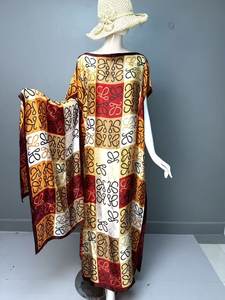 ผ้าคลุมไหล่ลายดอกโบตั๋นสไตล์ชาติพันธุ์ ผ้าไหมเนื้อหนา ขนาดใหญ่ ป้องกันแสงแดด ระบายอากาศได้ดี ป้องกันแบคทีเรีย เหมาะสำหรับฤดูใบไม้ผลิ - Product Image 6