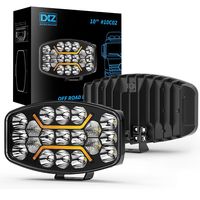 Luz de Trabajo LED de 10 Pulgadas y 19 LED, Lámpara Antiniebla Todoterreno de Alta Resistencia para Camiones Europeos Scania, Volvo, MAN, Mercedes, DAF, Iveco