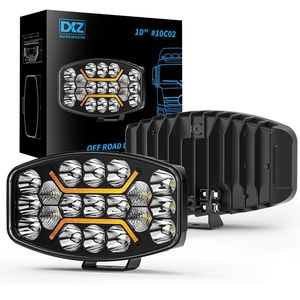 Luz de Trabajo LED de 10 Pulgadas y 19 LED, Lámpara Antiniebla Todoterreno de Alta Resistencia para Camiones Europeos Scania, Volvo, MAN, Mercedes, DAF, <span class=keywords><strong>Iveco</strong></span> - Product Image 1