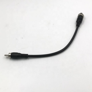 Bán Buôn 4 Pin M12 Hàng Không Nữ Để AV Cáp Mở Rộng <span class=keywords><strong>RCA</strong></span> Video <span class=keywords><strong>Adapter</strong></span> <span class=keywords><strong>Cable</strong></span> Cho Xe Phía Sau Xem Đảo Chiều Máy Ảnh Xe Màn Hình - Product Image 3