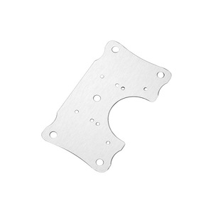 Plaque de réparation de charnière en acier inoxydable Qile 90x90mm 90x50mm, patch de renforcement pour porte d'armoire, style moderne et simple - Product Image 4