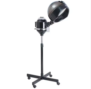 Appareil de coiffure professionnel pour barbier, vaporisateur de vapeur pour cheveux noir, design moderne, équipement de salon de beauté, matériau métallique - Product Image 3