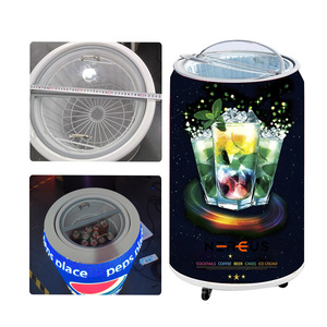 Refrigerador con Forma de Lata Individual con Anillo de Apertura, Pantalla LED Publicitaria, Refrigerador Flexible con Forma de Lata para Supermercado con LED - Product Image 3