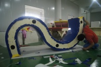 Équipement de terrain de jeux intérieur pour enfants Naughty Castle Fun, en aluminium, usage commercial, grande structure de jeux complète, fabricant