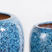 Pots de plantes d'intérieur et d'extérieur durables européens, autres fournitures de jardin, grande capacité, pot rond pour fleurs artificielles, kit de sol