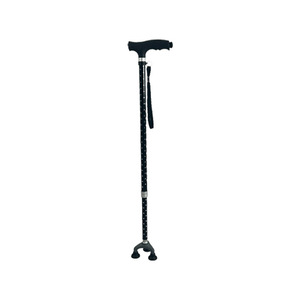 Guoyao Adjustable Three-Legged Cane Stainless Steel Non-Slip Walking Aid For Elderly Support Stable Lightweight Design - Product Image 4