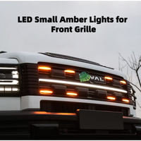 Nouvelles feux LED ambre pour calandre avant, compatibles avec les accessoires Haval H7/V7 2026+