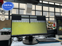Presse d'impression flexographique horizontale à 6 couleurs avec sécheur UV, estampage et découpe pour autocollants, étiquettes et gobelets en papier