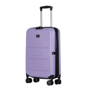 काले आधुनिक व्यापार फोल्डेबल पीसी स्पिनर सूटकेस छोटे आकार की बड़ी क्षमता वाले हल्के ट्रॉली पोर्टेबल पोर्टेबल - Product Image 4