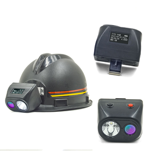 Lampada di Sicurezza per Minatori, Ricaricabile, LED, per Uso Sotterraneo ed Esterno, con Componente Motore per Illuminazione - Product Image 2