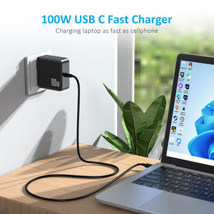Chargeur rapide USB-C GaN PD 65W avec protection OTP pour ordinateur portable et téléphone - Adaptateur d'alimentation électrique universel - Product Image 3